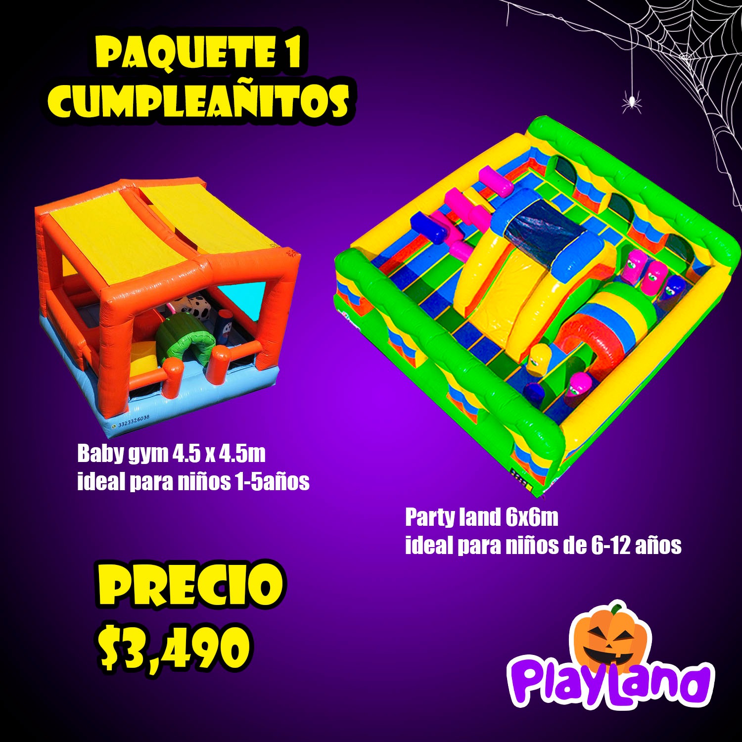 Paquete 1 Cumpleañitos
